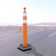 Traffic-Signs-Skinny-Cone.jpg 1/14 RC Construction Diorama