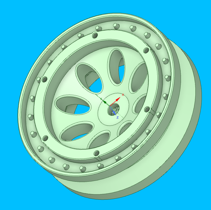 Wheel Rim Template Download free STL file Rim for Wltoys12429 • 3D printer template ・ Cults