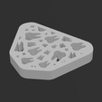 2.png BASE FOR 3D PRINTED DENTAL MODELS - TEETH PATTERN 2