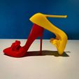 112.jpeg 👠 📱 HIGH HEEL ELEGANCE – 3D Printed Phone & Tablet Holder 👠 📱