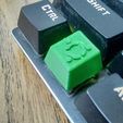 IMG_20220115_224825~2.jpg 1U Mechanical Keyboard Keycap of SpaceX Starlink Dish - new and old