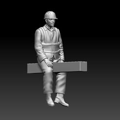 567567565.jpg STL file Worker・3D printable model to download