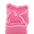 rabosereia01.png ✨ Brigadeiro Mold Cutter with Ejector – Mermaid Tail