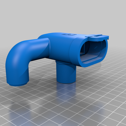 Charlotte Valve V2 remodelled for a better fit using Leucothea Scuba masks - 3D model önizlemesi