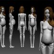 RGBA17.jpg BJD pregnant girl female Jayn ball jointed doll