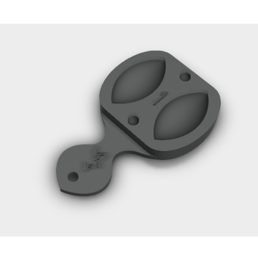 Kebbe mold style kebbemaker machine 3D model