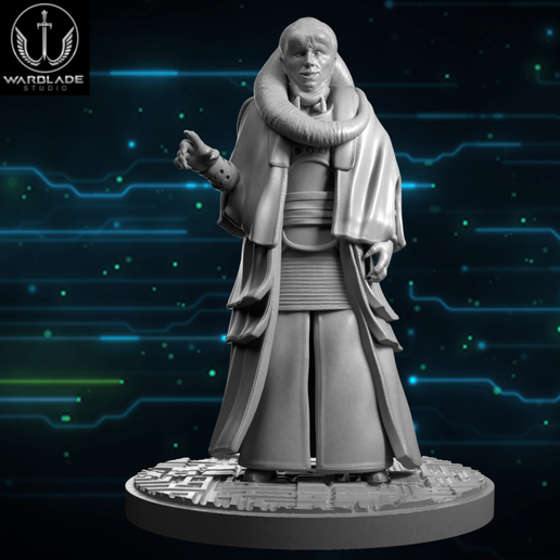 star wars shatterpoint bib fortuna presupported included