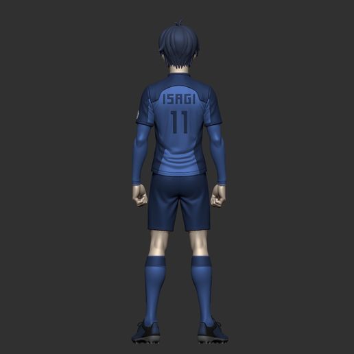 ⚽ Isagi Yoichi・ STL File for 3D printing・Cults
