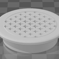 Sin-título.jpg STL file Round ventilation grille・3D print model to download