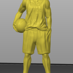 Hanamichi.png Slam Dunk - Hanamichi Sakuragi 3D print Model