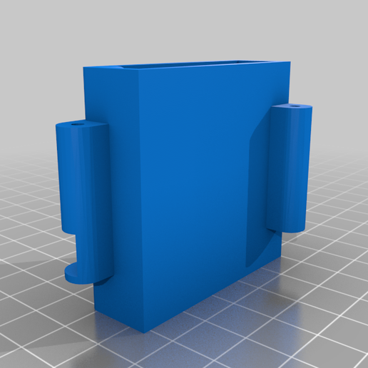 Fulcrum - The Hinging Creality Hot End Cover with Direct Drive (Bltouch optimization and more bed space) 3D model