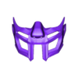 Ready_mask_stl.stl Gladiator mask lion style 3D print model