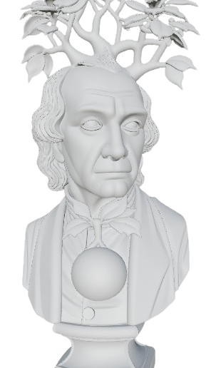 organic_newton_a3.png "Organic Newton" - Buste sculpté en 3D inspiré par la nature