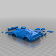 print_plate.png Toy car - DeLorean 3DRacers - Back To The Future