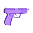 ARM Walther P99.obj GUN DOWNLOAD WEAPON GUN 3d Model for Blender-Fbx-Unity-Maya-Unreal-C4d-3ds Max - 3D Printing GUN pistol, cannon, firearm, rifle, shotgun, revolver WAR- SCIFI - WESTERN