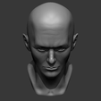 5.png Male Bust 3D - printing ready model.