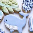 whale-cookie-cutter-2.jpg 4 sizes of Whale Cookie Cutter - SHARP cutting edges - So Versatile!