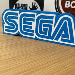 IMG_9409.jpeg Файл STL Логотип Sega Light・Дизайн 3D принтера для загрузки
