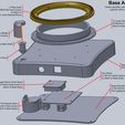 Base Assy.JPG Free STL file Triple Axis Tourbillon・3D printable design to download