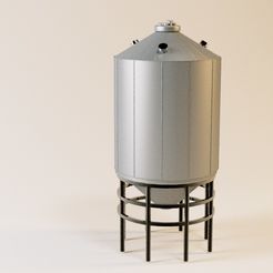 3 Point Studio Setup.jpg STL file Silo grain N・3D printing design to download