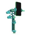 4.1.jpg Articulated Monopod Cell Phone Stand 3d Printing