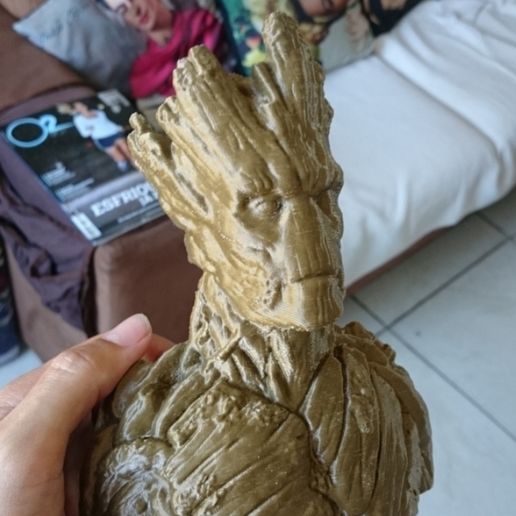 Groot Pen Holder 4D 3D model