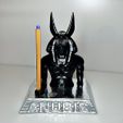 DSC01712.JPG PEN HOLDER, ANUBIS