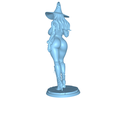 model-4.png Morwen Ash – Fantasy Female Witch Figure STL