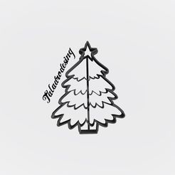 Arbolito 10 cm copy.jpg Fichier STL gratuit Arbre de Noël - Arbre de Noël / emporte-pièce - Emporte-pièce・Design pour impression 3D à télécharger, Taladrodesing