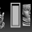 image_2024-10-05_14-11-59.png Satoru Gojo Unmasked Domain Expansion Book Nook STL – Jujutsu Kaisen Shelf Insert