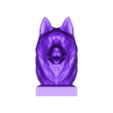 Husky.stl Husky bust 3D print model
