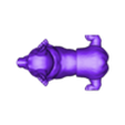 Corgi.stl STL file Corgi dog print in place articulated flexi toy・Design to download and 3D print