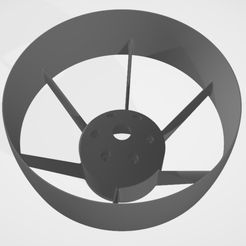 cage_v1_2.jpg 3D file propeller cage for DIY efoil with flipsky motor / flite propeller・3D print model to download, Papiertier