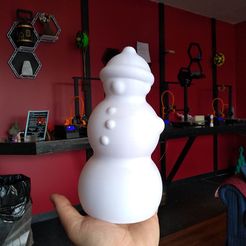 4.jpg Fichier STL gratuit Joli bonhomme de neige・Design pour imprimante 3D à télécharger