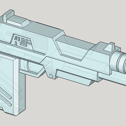 Earthrise-Arcee-Gun.png Free STL file Transformers Earthrise/Kingdom Arcee Gun・Model to download and 3D print, Chocboa