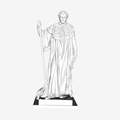 Capture d’écran 2018-09-21 à 15.53.09.png Бесплатный STL файл Napoleon 1st at The Louvre, Paris・Шаблон для 3D-печати для загрузки