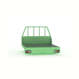 H.png 1:10 RC Flatbed Truck Bed – Detailed 3D Printable STL