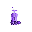 Diesel-Schnitt.stl Model Diesel Engine