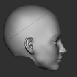 3.png Head (E1) 3D model bjd doll \ Female \ figurines \ articulated doll \ ooak \ 3d print \ character \ face