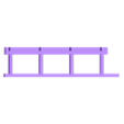 ELPad 07PadRailing1x4.stl Star Wars Diorama Endor for Action Fleet and Micro Galazy