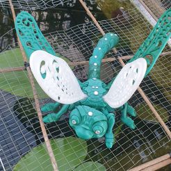 Flexi Factory Print-in-Place Dragonfly