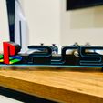 PS5-1.jpg PS5 Logo Display Stand - 3D Printable PlayStation Gaming Décor