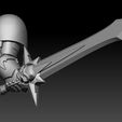 right_hand_with_power_sword_of_chaos_terminator.jpg Archivo STL terminadores del caos・Design para impresora 3D para descargar