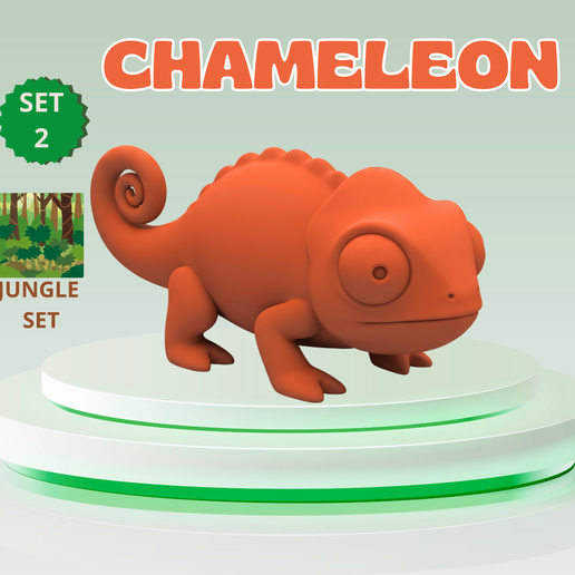 Cute Mini Chameleon – Commercial