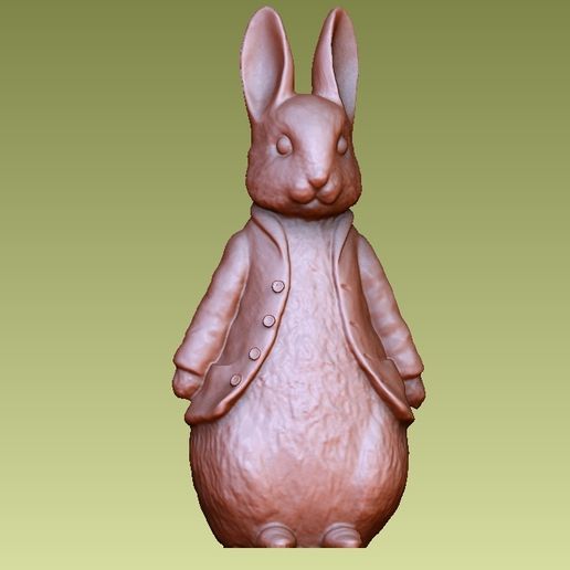 🐇 Peter Rabbit・ STL File for 3D printing・Cults