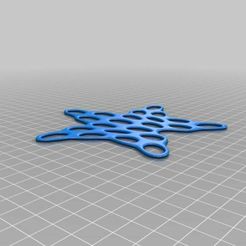 3-2-Voronoi-dm.jpg Fichier STL gratuit Étoile - Style Voronoï・Design pour imprimante 3D à télécharger