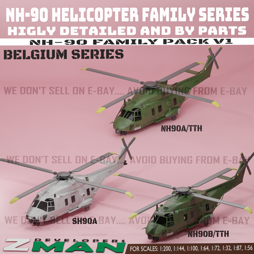 NH90/SH-90/TTH (BELGIUM FAMILY SERIES) v2
