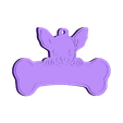 Chiguagua.stl STL file Set x24 Dog tags ( work from home)・Model to download and 3D print