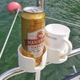 dualcup.jpg Rail mounted cup/can holder for boats