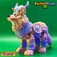 IMG_2351.jpeg FANTASTICRAFT3D - Viking Dog - Flexi FDM 3D Print model